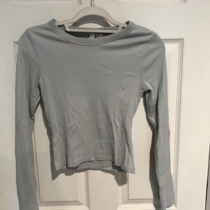H&M divided cropped long sleeve